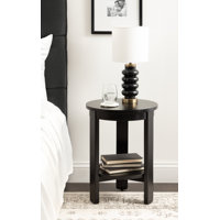 Foxford Tiered Round Living Room Side Table by Lark Manor