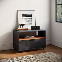 Modern Modular TV Stand Media Console with Storage by Ebern Designs
