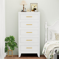 Metal 5 Drawer Dresser by Mercer41