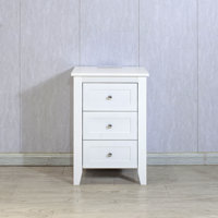 3 Drawer Nightstand With Charging Station And USB Ports & Power Outlets,Bed Side Table/End Table Modern Night Stands For Bedrooms by Latitude Run