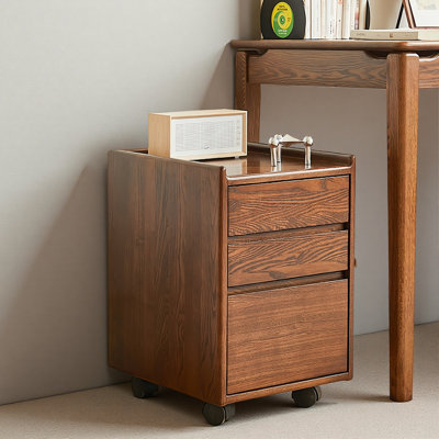 Modern Simple Ash Solid Wood Filing Cabinets by Corrigan Studio