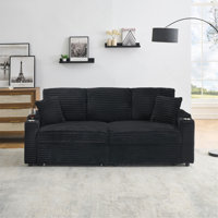 80-Inch Two-In-One Folding Sofa by Latitude Run