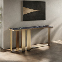 Modern Elegant Art Console Table by Everly Quinn