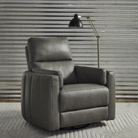 Jodena Swivel Glide Power Recliner by Hokku Designs