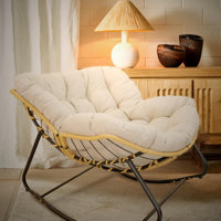 Larger Outdoor Rocking Chair by Bay Isle Home