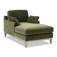 Pasadena Modern Farmhouse Chaise Lounge Chair by Latitude Run