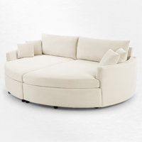 Oversized Double Chaise Lounge With Usb Ports by Latitude Run