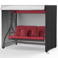 Outdoor Swing Cover For Triple Seater Waterproof Patio Hammock by Latitude Run