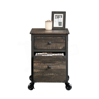 File Pedestal With Smooth Metal Runners by 17 Stories