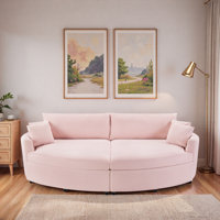 Oversized Double Chaise Lounge Sofa With Deep Seat And Usb Ports by Latitude Run