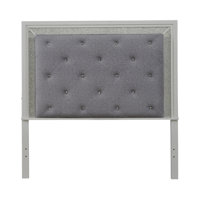 Oxford Upholstered Panel Headboard w/ LED Lighting by House of Hampton