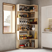 6 - Tier Corner Kitchen Shelf by Ebern Designs