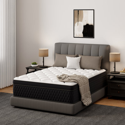 10" Hybrid Mattress With Cooling Comfort And Pocket Springs by Alwyn Home