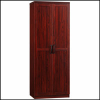 Spacious 2-Door Freestanding Kitchen Pantry Cabinet with Multiple Shelves for Efficient Storage and Organization by Red Barrel Studio