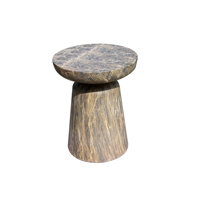 Zofia Composite Pedestal Accent Table by Joss & Main