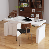 Home Office Sit Stand Up Desk With Controller by Inbox Zero