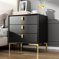 21.3"H Nightstand With 3 Drawers by Mercer41