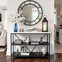 Jhamari Kitchen Island with Open Shelves by Williston Forge