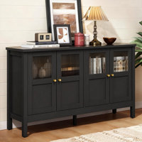 4-Door Storage Cabinet With Adjustable Shelves by Ebern Designs