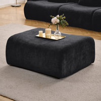 35.5" Upholstered Modular Compression Ottoman by Mercer41