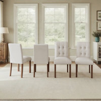 Dining Room Chairs with Back,Wooden Dining Chairs by Lark Manor