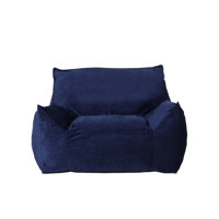 Functional Bean Bag Chair with Armrests