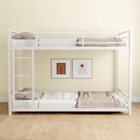 Metal Twin Over Twin Bunk Bed by Isabelle & Max