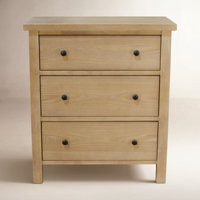 Dillard Three Drawer Small Chest by Birch Lane