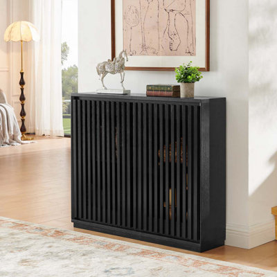 Buffet Cabinet with Storage,2 Outlet Holes by Hokku Designs