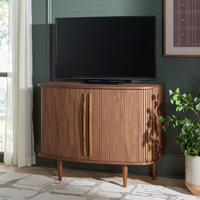 Sabby Tambour Door Compact Tv Stand by George Oliver