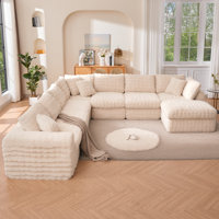 8 - Piece Modular Upholstered Sectional by Mercer41