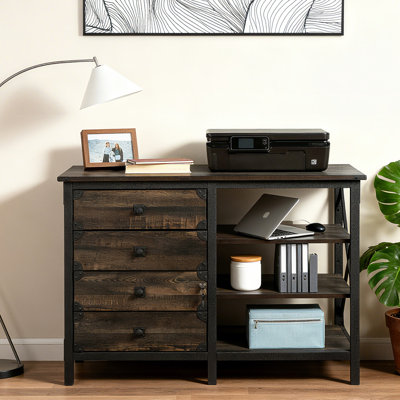 Filling Cabinet with Lockable Drawer by Trent Austin Design
