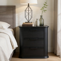 Kadein 3 - Drawer Nightstand by Winston Porter