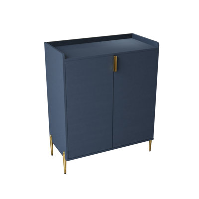 2-Doors Bar Cabinet Wine Storage Cabinet by Ebern Designs
