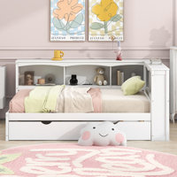 Daybed With Trundle, Storage Cabinets And USB Ports by Ophelia & Co.