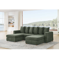 Beonca 5 - Piece Upholstered Sectional by Wade Logan