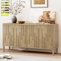 59.8" 4-Door Sideboard,Hidden Handle by Ebern Designs