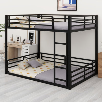 Metal Floor Bunk Bed For Kids, Teens, Adults by 17 Stories