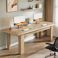 79 Inch Desk for 2 People, Extra Long Computer Desk by Winston Porter