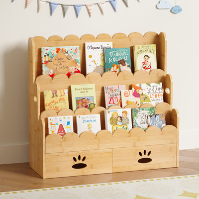 Solid Wood Kids Standard Bookshelf by George Oliver