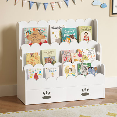 Solid Wood Kids Standard Bookshelf by George Oliver