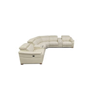 Berkhamsted Leather Recliner Theater Set by Wildon Home