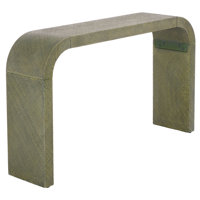 Bayu Curved Console Table by Dovecove