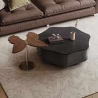 Elegant Solid Wood Side Table | Natural Wood Grain Finish | Durable And Stylish Living Room Accent Piece by Brayden Studio