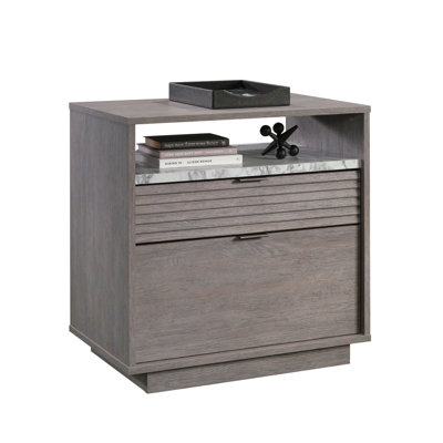 Lateral File, Medium Grey Finish by Ebern Designs
