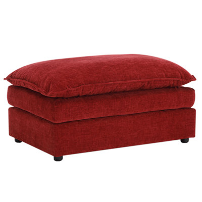 Comfy Chenille Ottomann For Living Room,Bedroom,Apartment