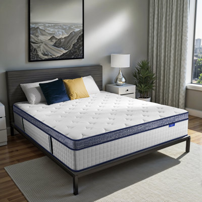 Hybrid Mattress In A Box, Memory Foam And Individual Pocket Springs, Medium Firm Comfort, Motion Isolation, Ideal For All Sleep Positions, Certipur-us by BURFLY1977
