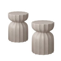 13" Outdoor And Indoor Waterproof Coffee Table And Side Table Set by Ivy Bronx