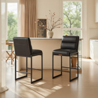 26.4-Inch Counter Height Stools With Backs by George Oliver