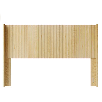 Classic Fluted  Queen Headboard - Minimalist Textured Design by Ebern Designs